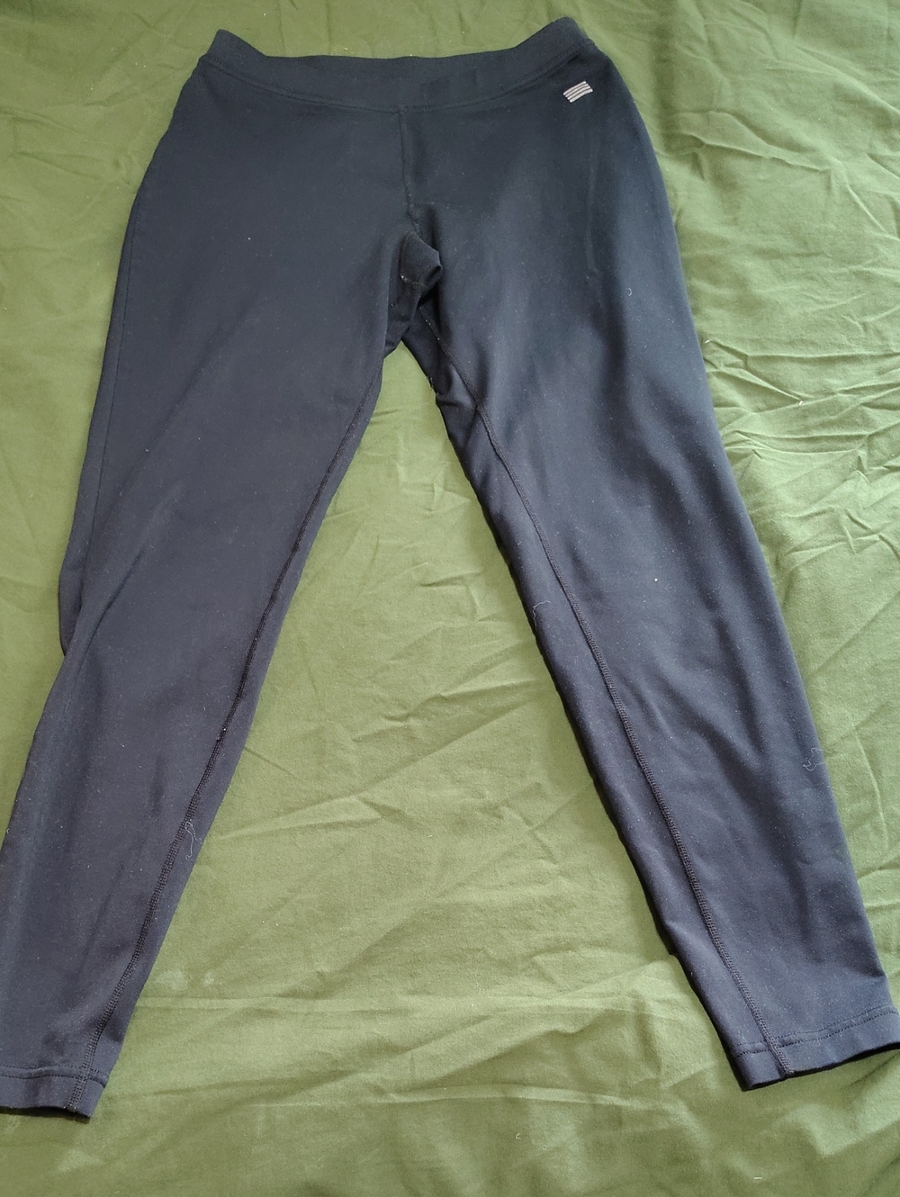 Lands' End Black Women's Performance Leggings